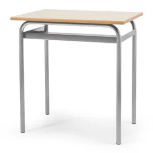 Tavolo per istituzioni scolastiche - Formato monoposto con sottopiano 