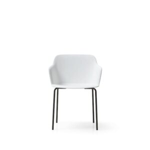 SCOCCA CON BRACCIOLI Deep BIANCO