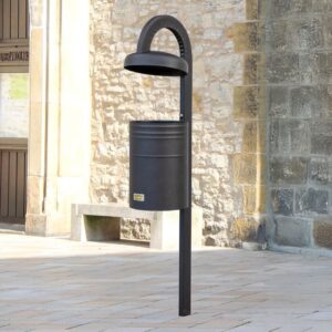 AM 528 - Cestino “Gamma” con coperchio