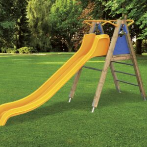 GL 331 SCIVOLO IN VETRORESINA CON SCALA A PIOLI