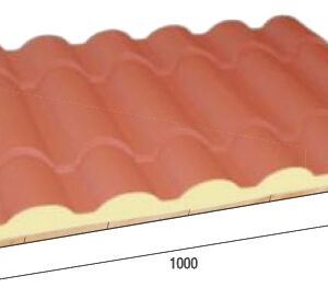 Pannello Isoltegola perlinato