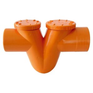 SIFONE MONOLITICO Ø125 ARANCIO R