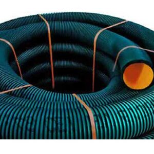 Tubo corrugato in polietilene a doppia parete in barre – corrugato esterno e liscio intern