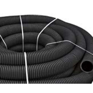 Tubo corrugato in polietilene a doppia parete in rotoli – corrugato esterno e liscio interno (rosso/nero, blu/nero, grigio/nero, nero/nero, giallo/nero, verde/nero) – diam 40–50‐63–75–90–110–125 – 160 – 200